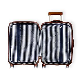 Terminal 1 Navy/Brown Carry-on Luggage