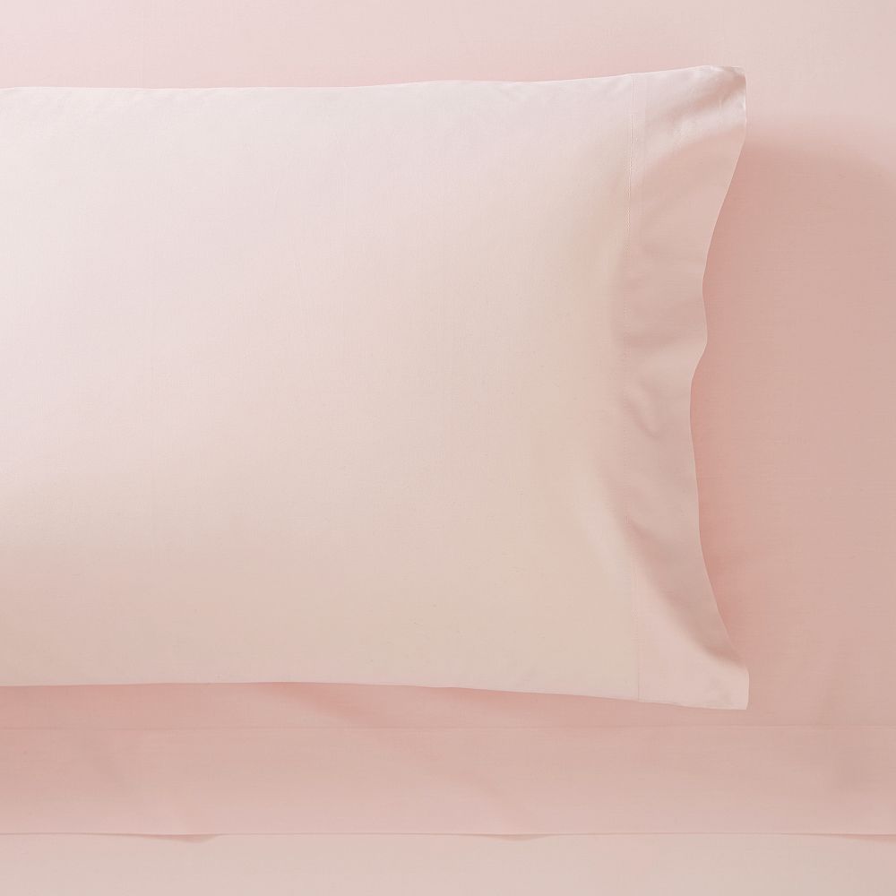 Queen Classic Organic Sheet Set in Powdered Blush