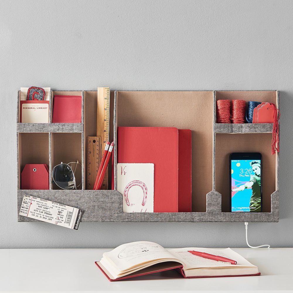 No Nails Wall Organizer