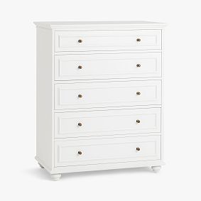 Chelsea 5-Drawer Tall Dresser (38.5w x 22.5d&quot;)