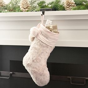 Leopard Faux-Fur Stockings