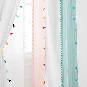 Open Box:  Tassel Blackout Curtain