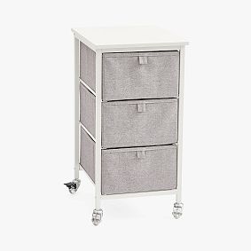 Rolling 3-Drawer Cart