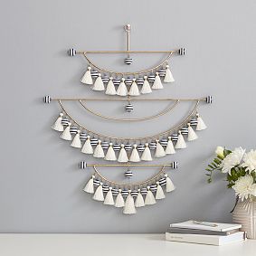 Beaded Tassel Wall Hanging