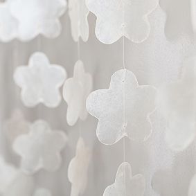 Capiz Flower Wall Hanging