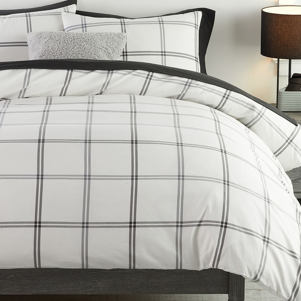 Windowpane Duvet Cover
