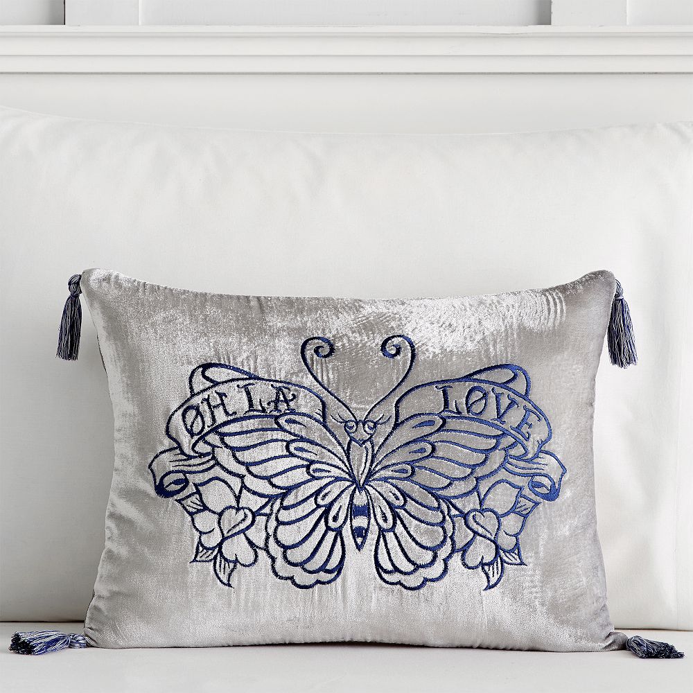 Anna Sui Velvet Butterfly Pillow