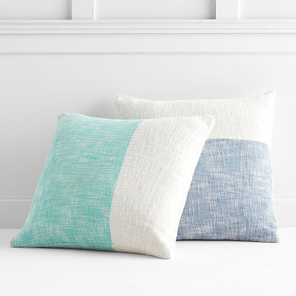 Color Block Pillow Cover