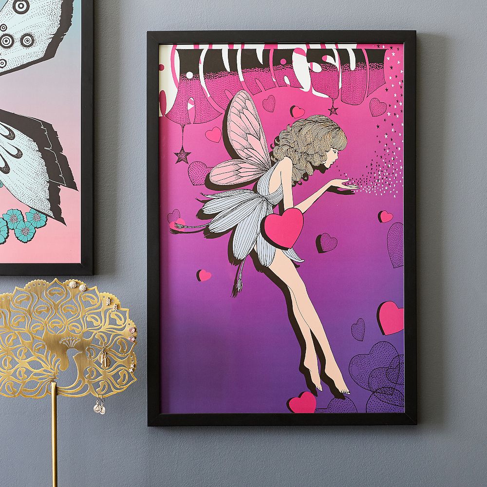 Anna Sui Digital Fairy Print, Purple