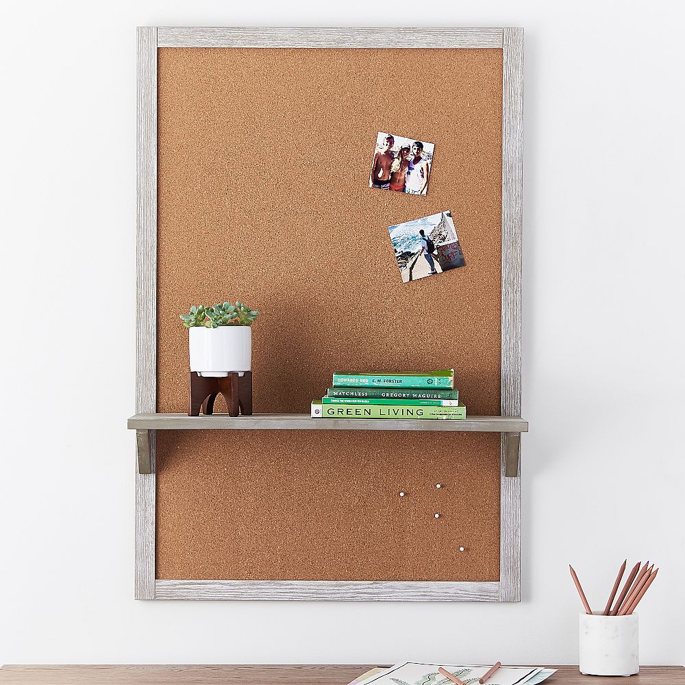 Corkboard Shelf