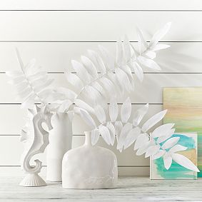 Crepe Paper Palm Fronds, Set Of 3