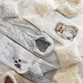 Party Dogs Sleeping Bag, Pomeranian