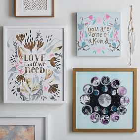 Framed Gallery Art by Rae Ritchie, Love is All We Need