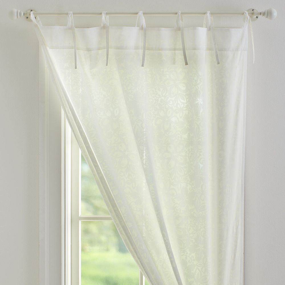 Isabell Floral Sheer Curtain