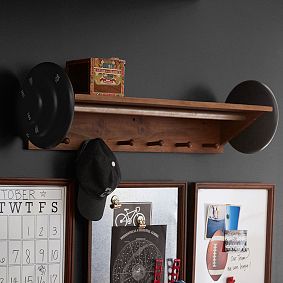 Barbell Wood Shelving
