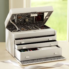 Classic Leather Extra-Large Jewelry Box