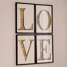 Love Newspaper Art
