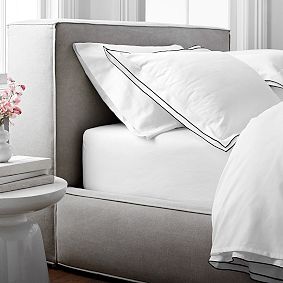 Parker Embroidered Sateen Duvet 