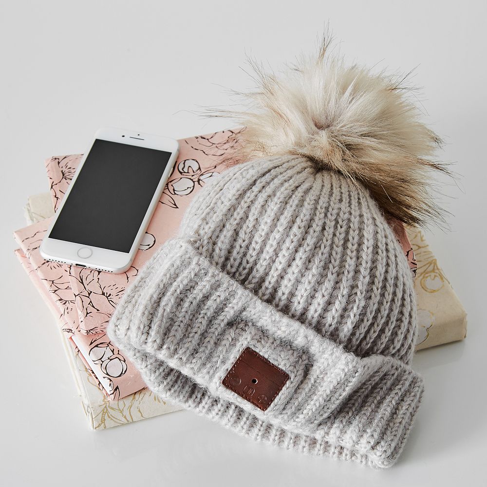 Wireless Bluetooth&#174; Pom Pom Beanie