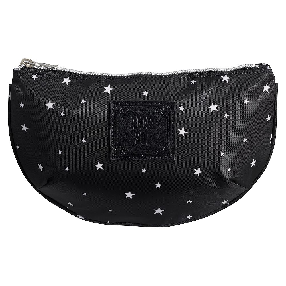 Anna Sui Black/White Stars Small Things Pouch