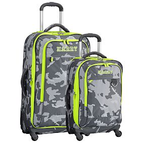 Getaway Gray Camo Luggage Bundle, Set of 2