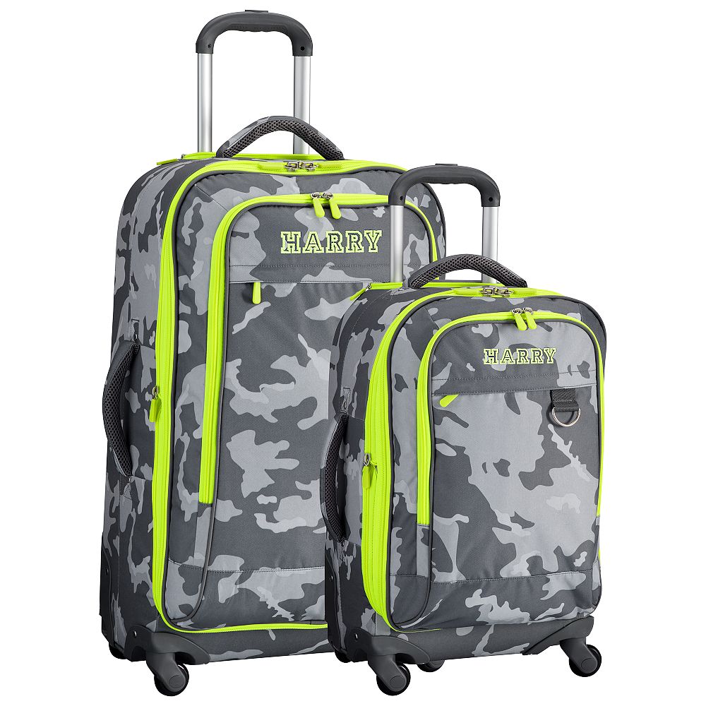Getaway Gray Camo Luggage Bundle, Set of 2