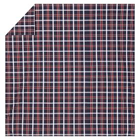 Alternate View - Duvet Cover, Navy/Red