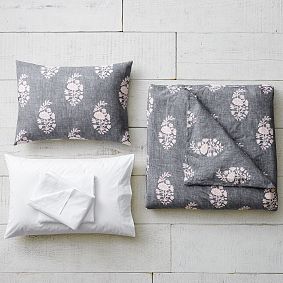 Mia Duvet Bedding Set with Duvet Cover, Duvet Insert, Sham, Sheet Set &amp; Pillow Inserts