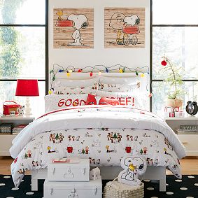 Peanuts&#174;  Flannel Duvet Cover + Sham