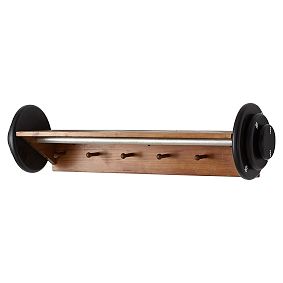Barbell Wood Shelving