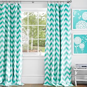 Chevron Blackout Curtain