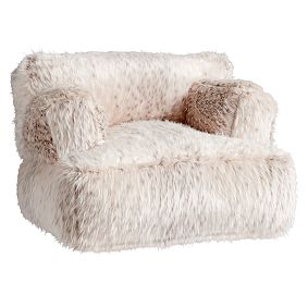 Snow Cat Faux-Fur Eco-Lounger