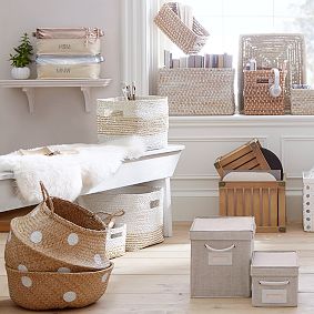 Vintage Wooden Storage Crate