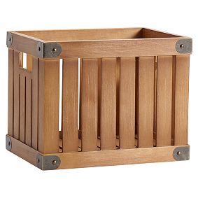 Vintage Wooden Storage Crate