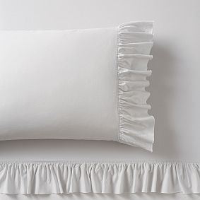 Open Box: Washed Cotton Ruffle Organic Sheet Set