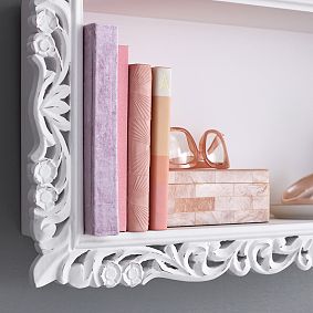 Wooden Curio Shelves