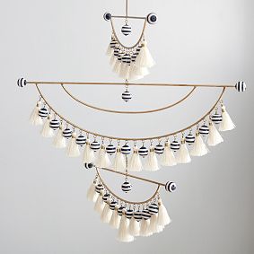 Beaded Tassel Wall Hanging