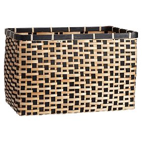 Black and Natural Weave Baskets