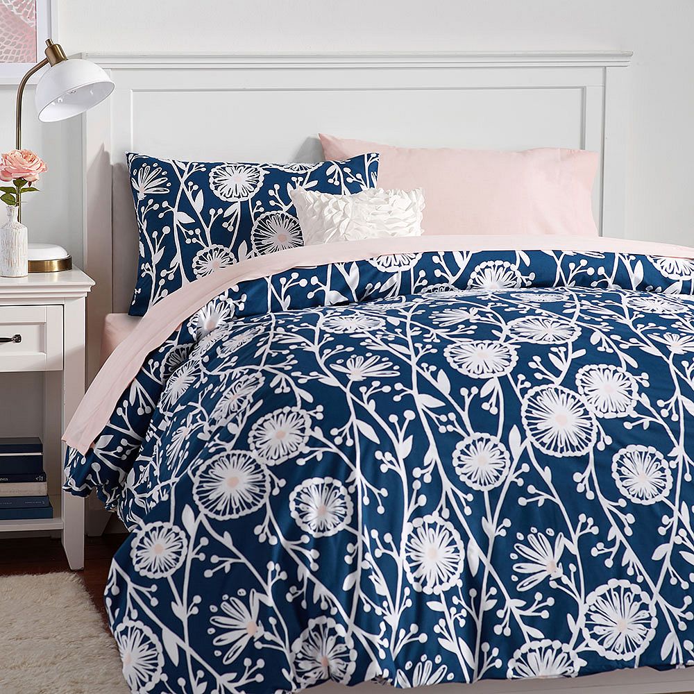 Budding Vine Duvet Cover &amp; Standard Sham