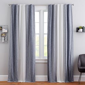 Ombre Stripe Blackout Curtain