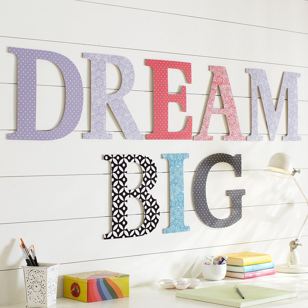 Pick Your Print Wall Letters