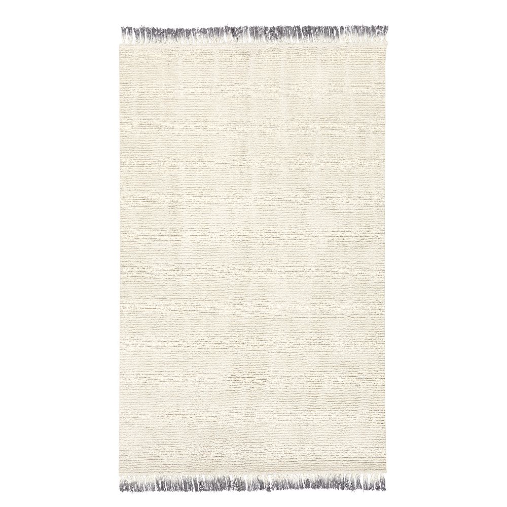 Dip Dye Tassel Rug