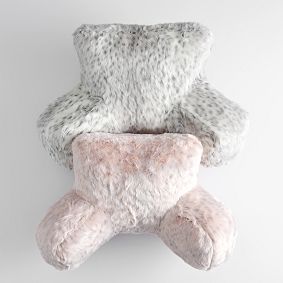Faux-Fur Lounge Around Pillow Cover
