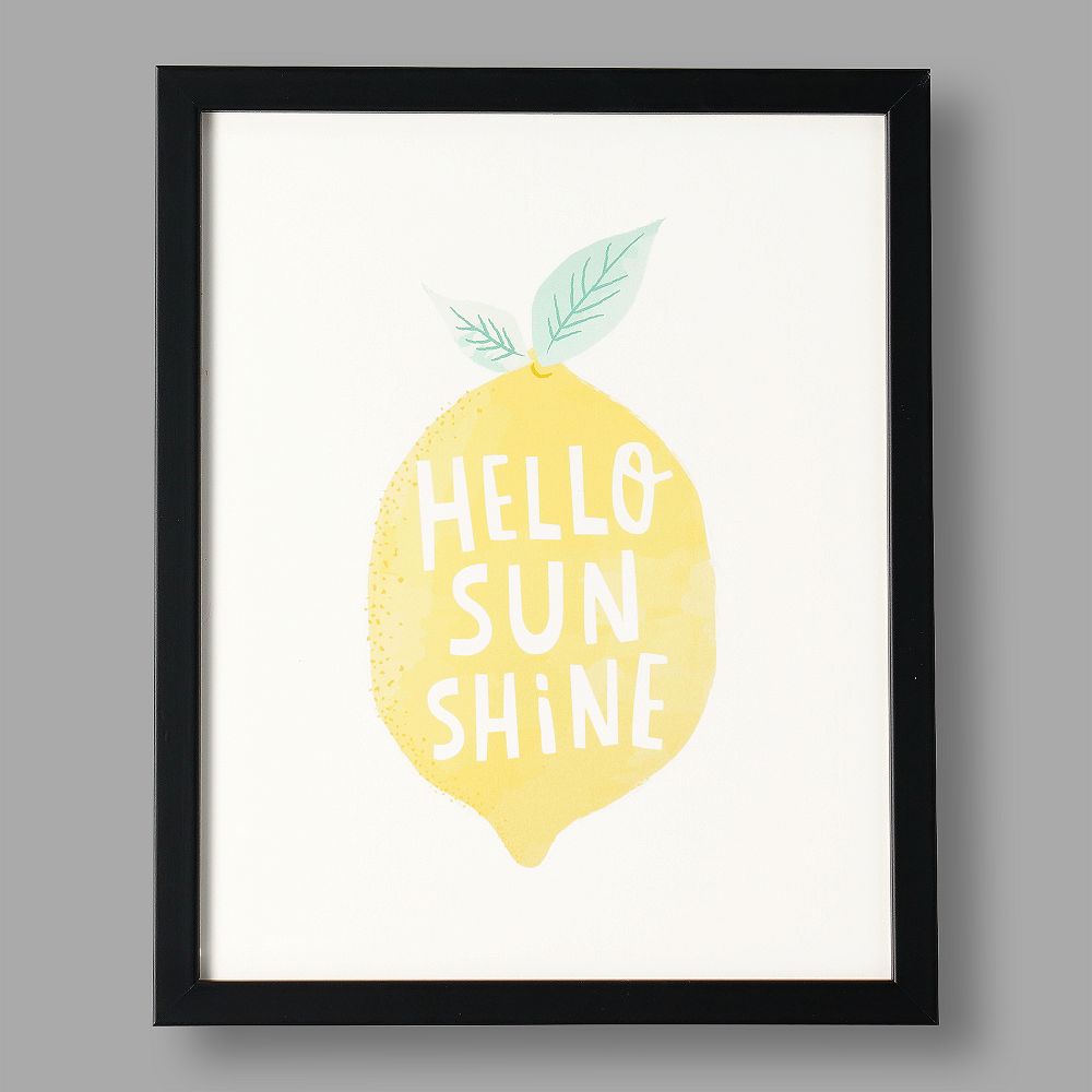 Minted&#174; Sunshine Lemon Framed Art