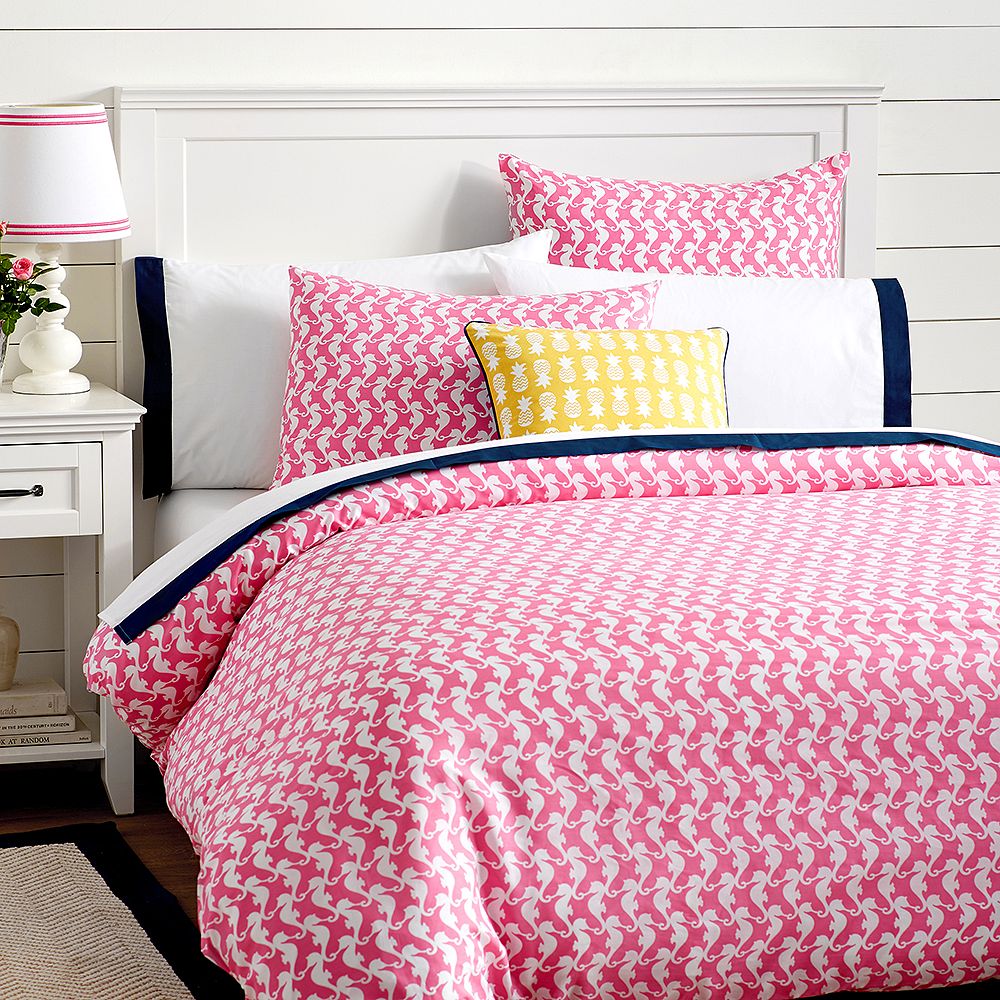 Cape Cod Duvet Cover, Seahorses