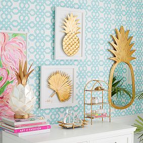 Lilly Pulitzer Pineapple Mirror