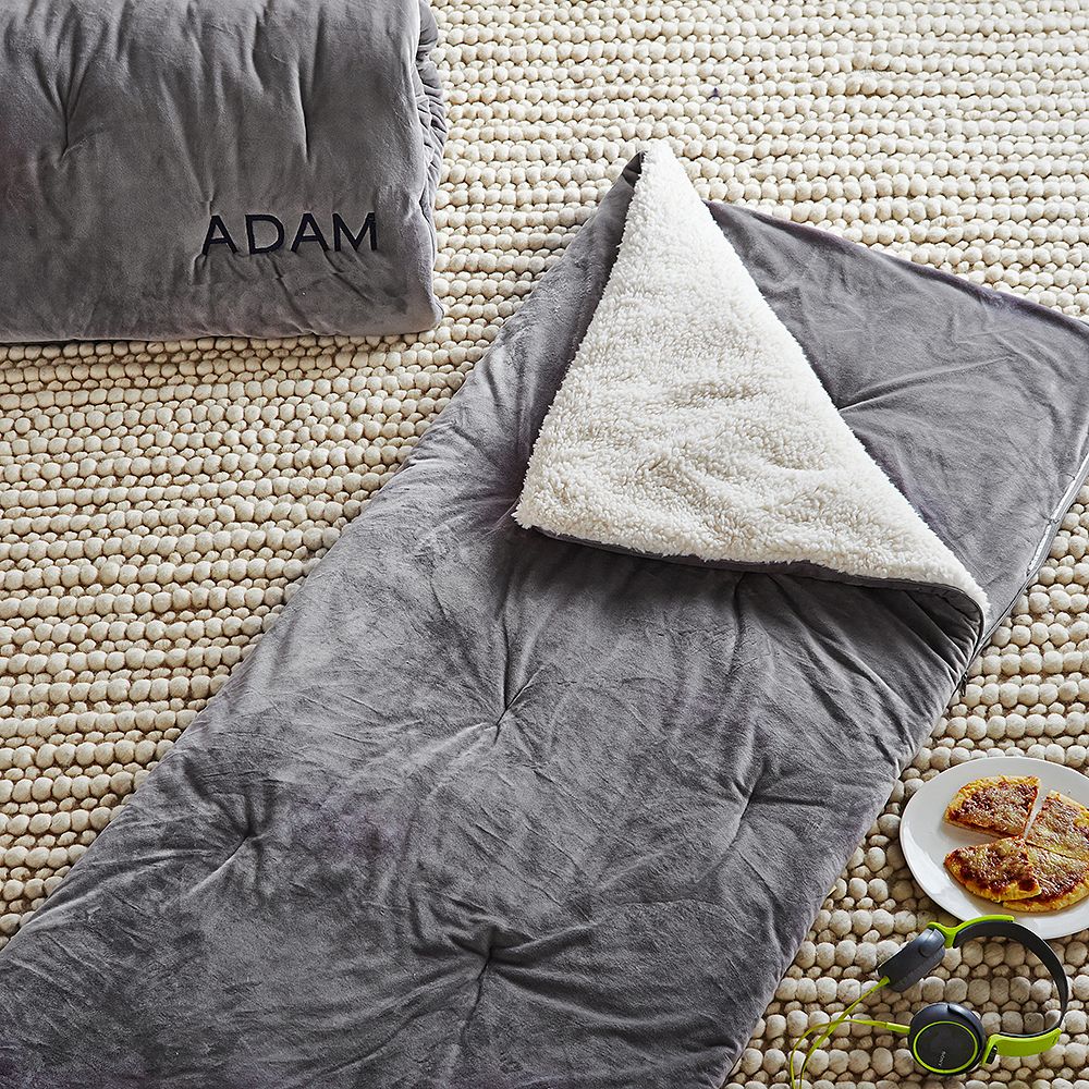 Sherpa Pop Sleeping Bag, Gray
