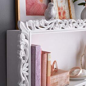Wooden Curio Shelves