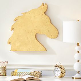Gold Horse Wall Decor