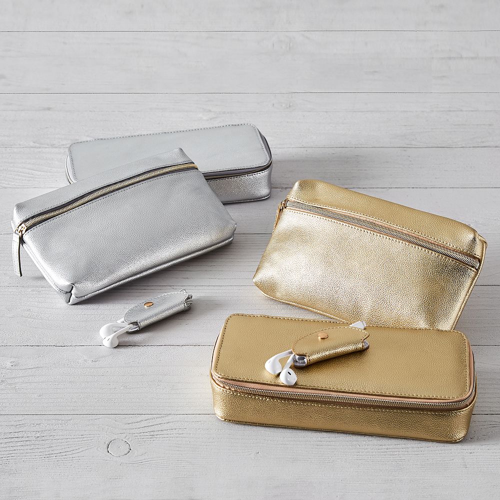 Classic Leather Travel Set